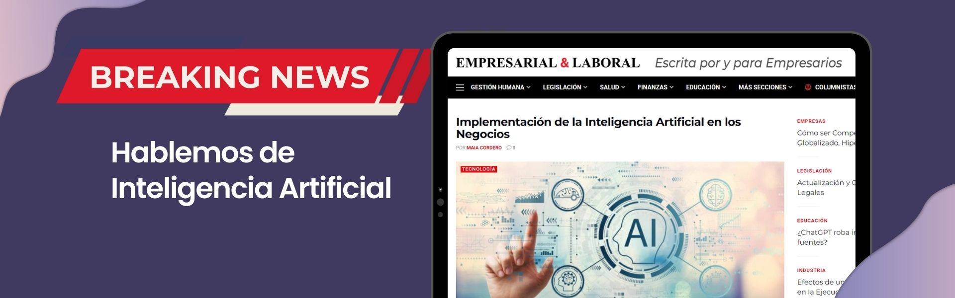 Implementación de la Inteligencia Artificial en los Negocios thumbnail